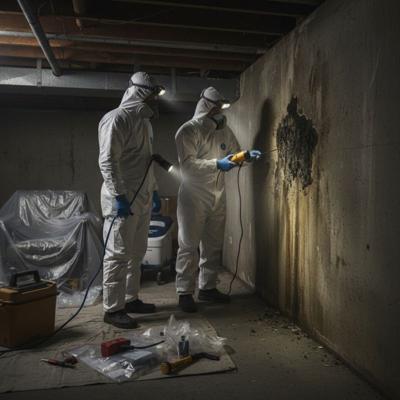 Local Black Mold Abatement pros at work